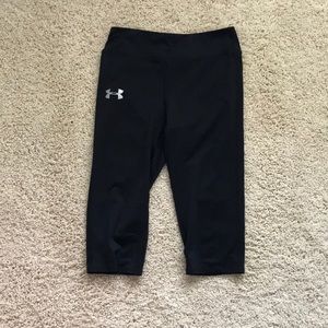 Under Armour Capri Black Leggings